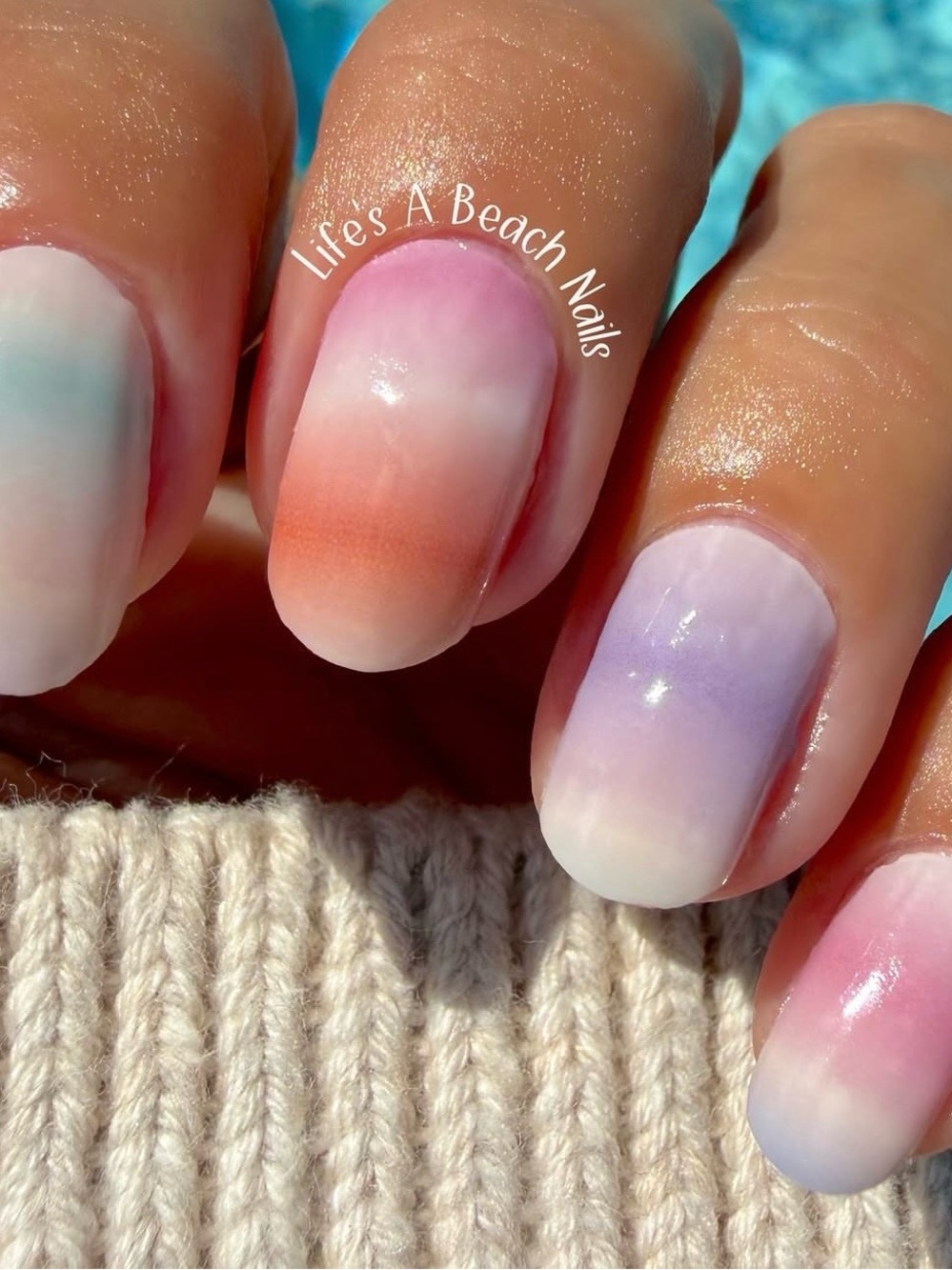 Color Street Soft Serve Stripes